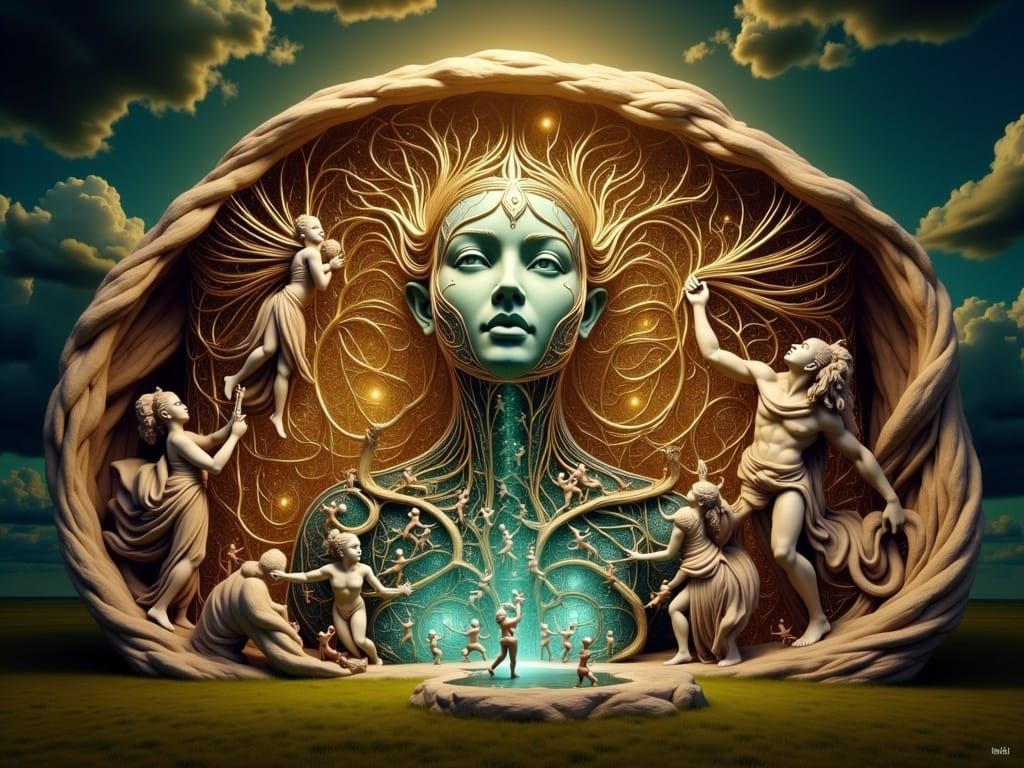 Surreal Modern Sculpture