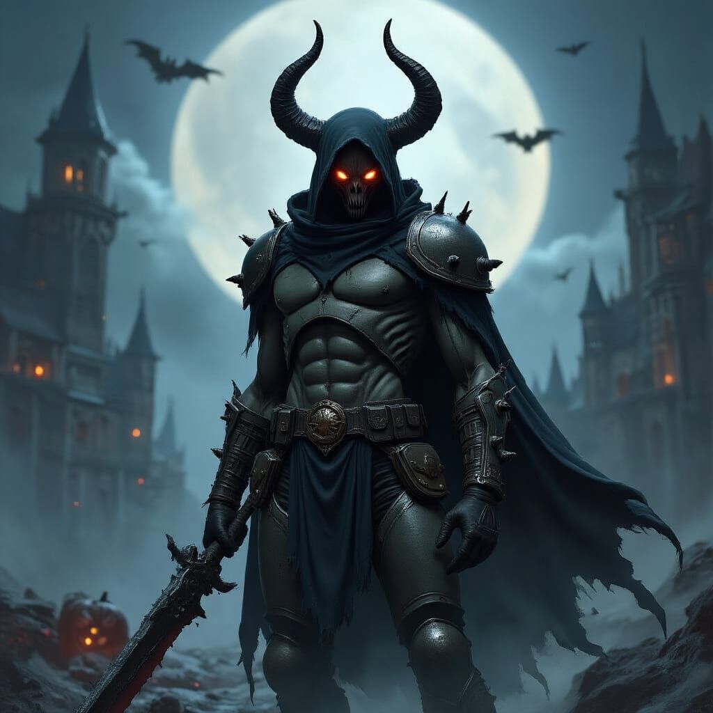 Grimdark Fantasy Landscape by Clint Cearley