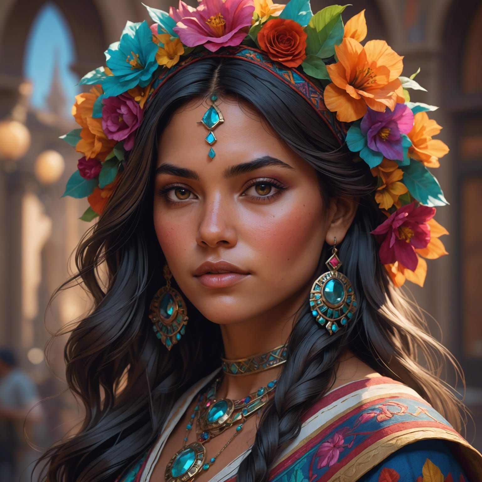 Detailed Portrait in Artgerm Style