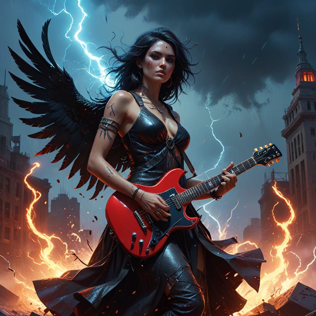 Ethereal Rock Goddess on Liberty Stage