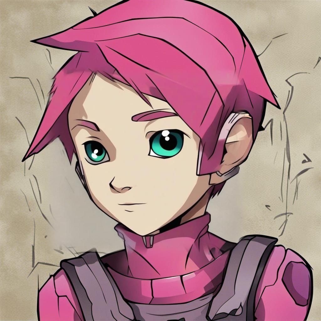 Aelita in Digimon Art Style