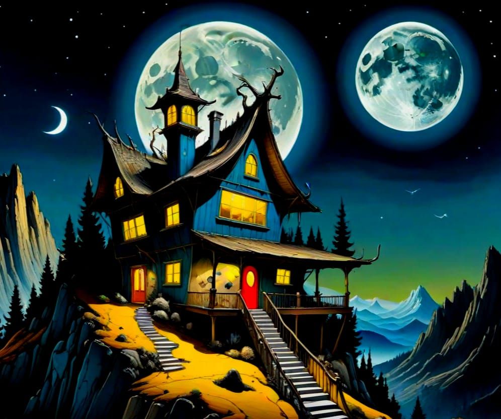 The house of the three moons