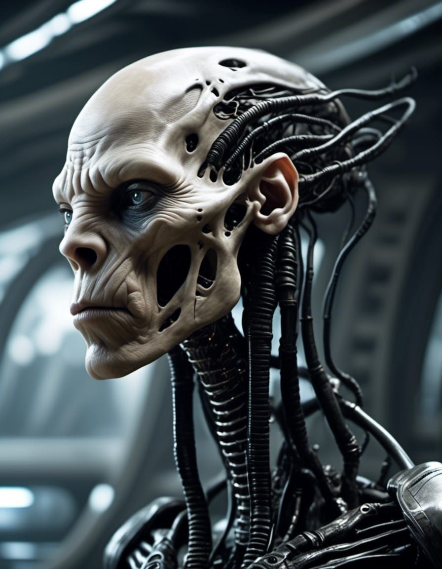 alien cyborg engineer I