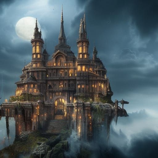 Epic Cinematic Home: A Digital Matte Painting