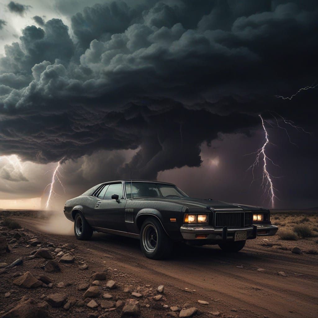 Demonic Car Plunges into Dark Fantasy Whirlwind