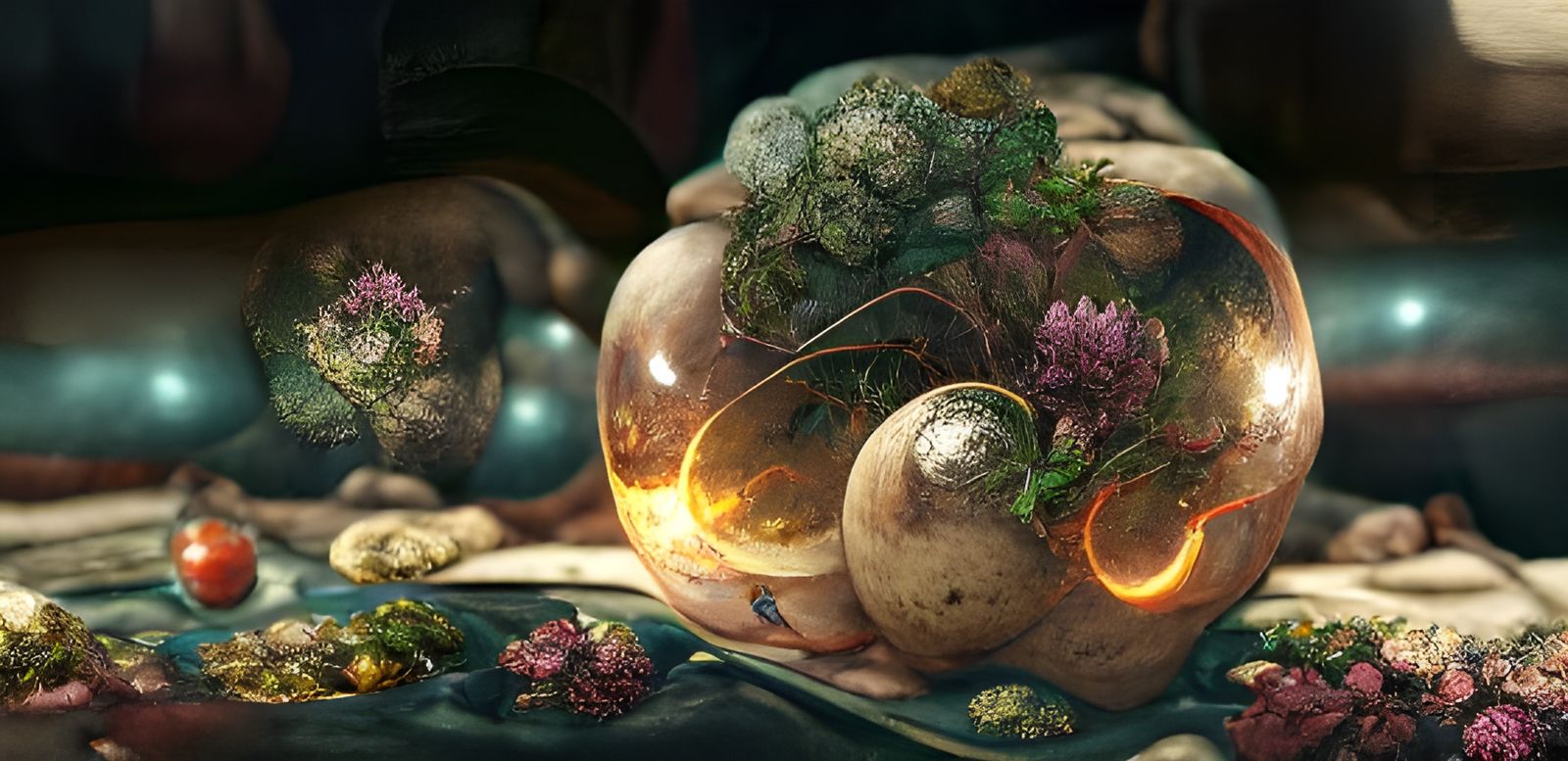 Materia Medica: Alchemical Drawing in 8k Resolution