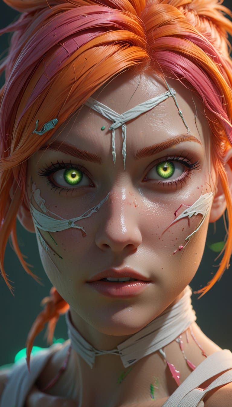 Gwen Tennyson as Monster Girl Concept Art