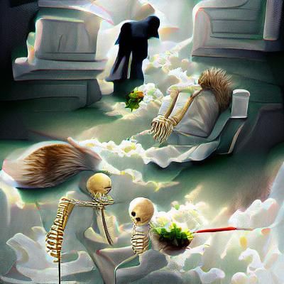 Abstract Depiction of the Afterlife
