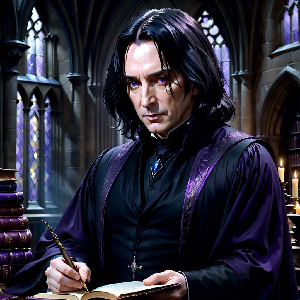 Severus Snape and his Habit of Annotating Books
