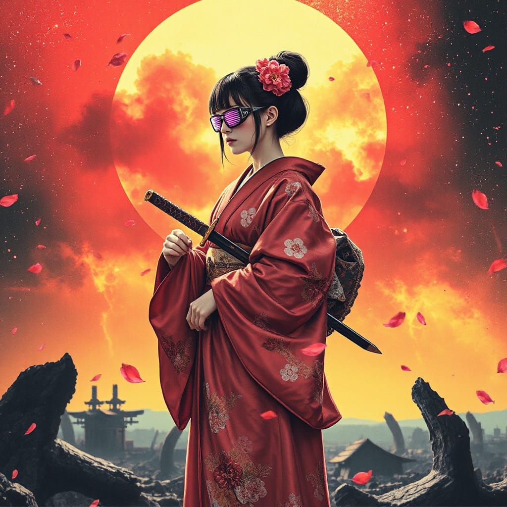 Derpd cyber-geisha assassin