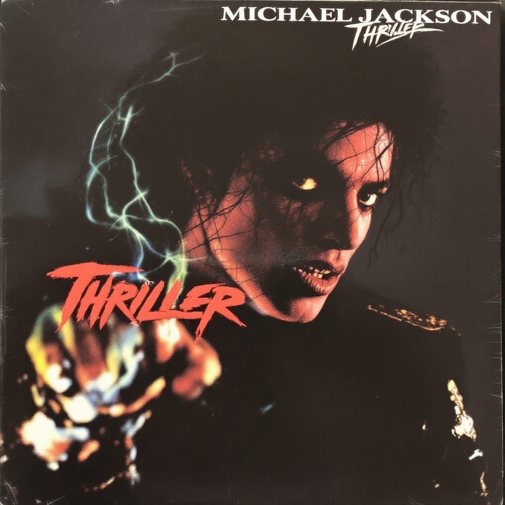 Michael Jackson Thriller Alternate Album Cover