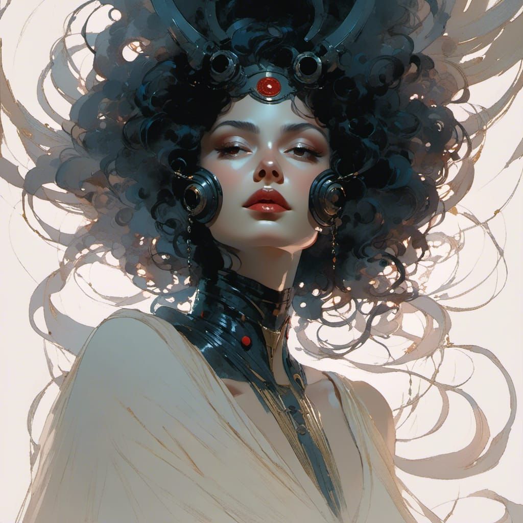 Warhammer 40k Sister of Silence Portrait