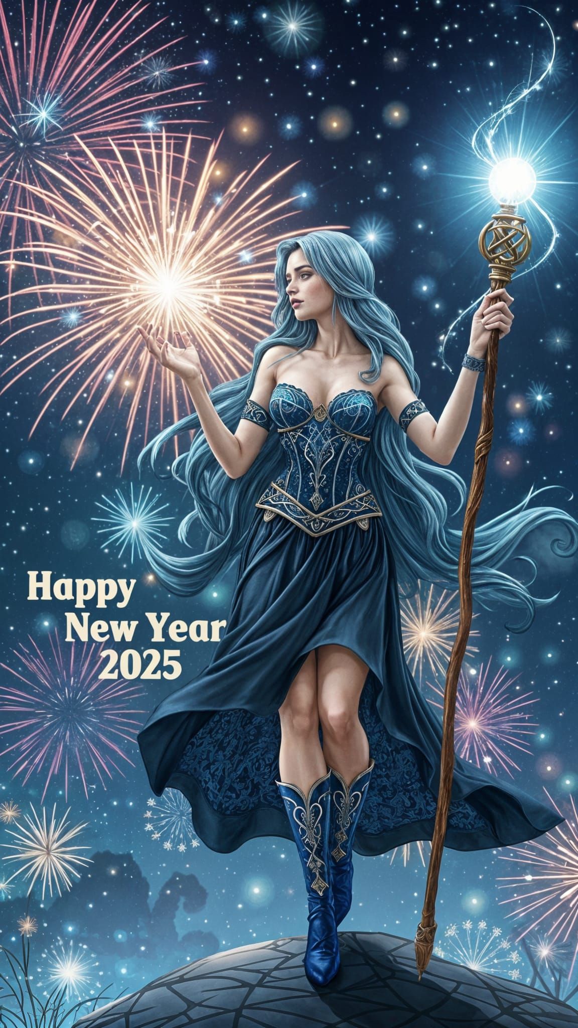 Midnight Magic in Vibrant Celtscape