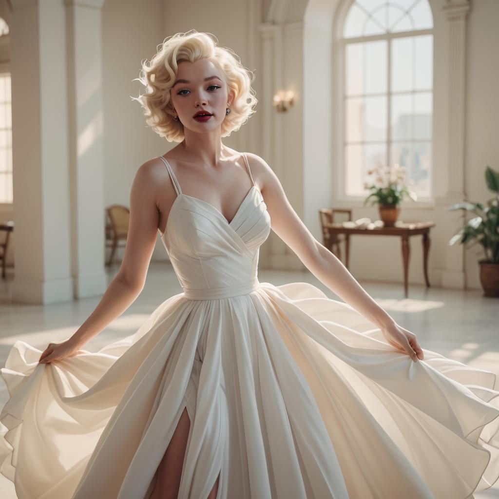 Marilyn Monroe in Anime Style, Los Angeles Studio