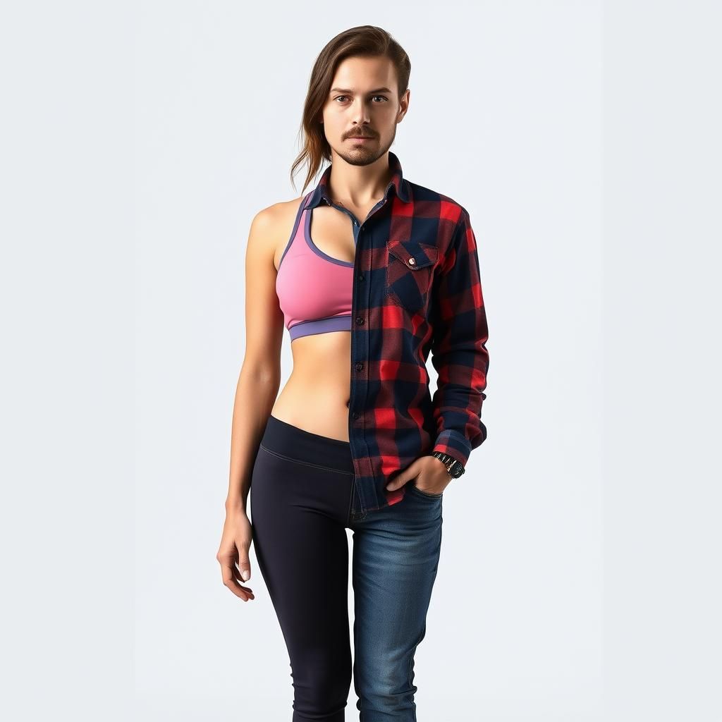 Perfectly Aligned Male and Female Halves