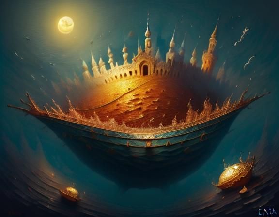 Ethereal Fairies in Imagined Landscape