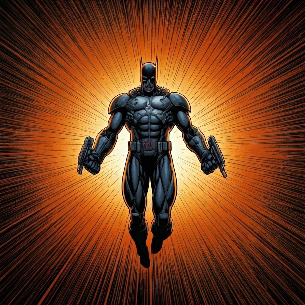 Dramatic Comic Book Art in Image Comics Style