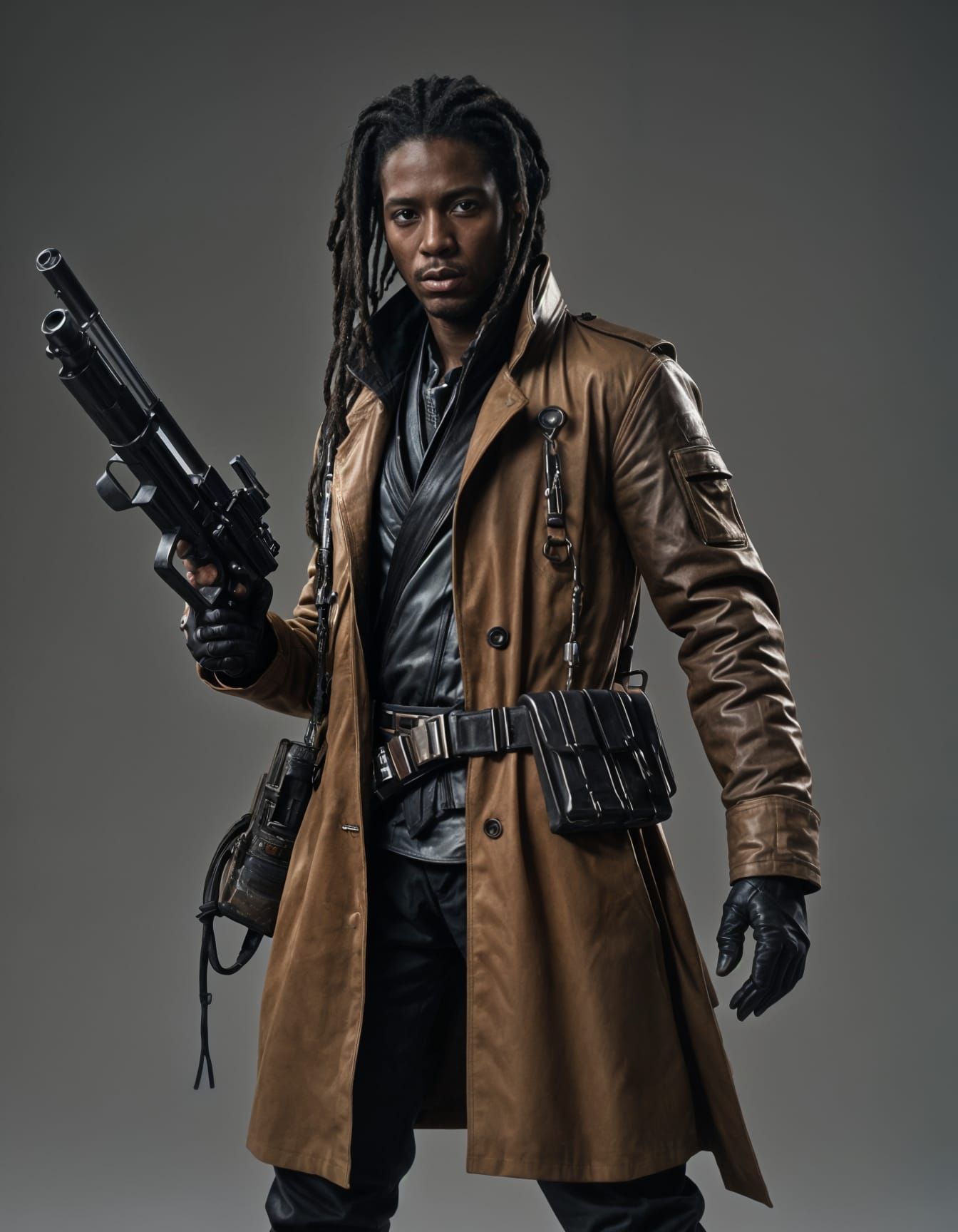 Sci-Fi Weequay Smuggler in Star Wars Spaceport