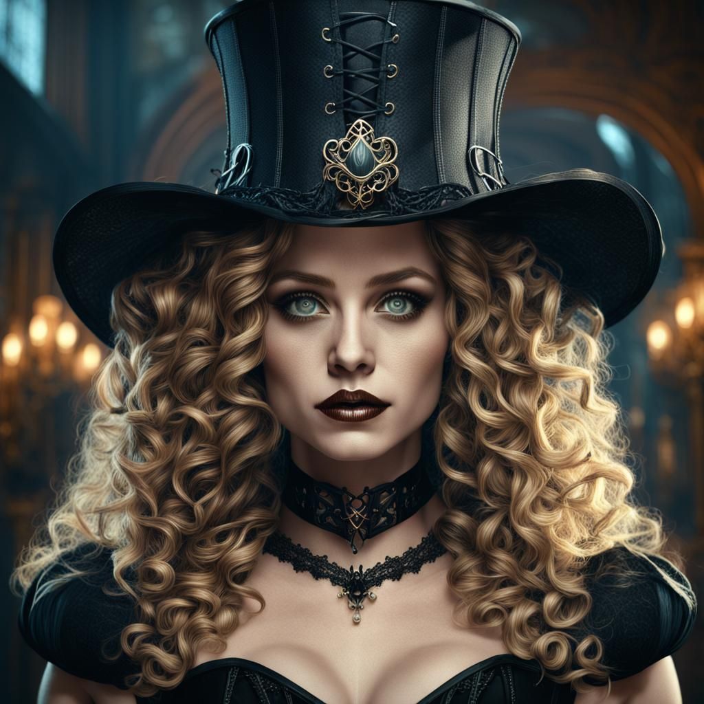 Young Witch in New Orleans: Fantasy Concept Art
