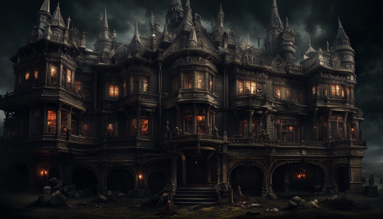 Sinister Epic Digital Matte Painting