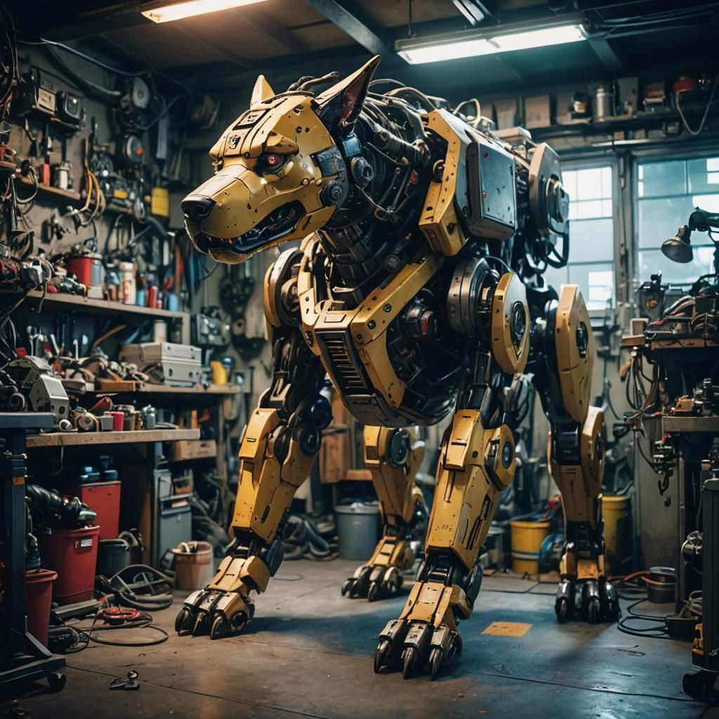 Mecha-Dog Astra-Centauri, by Lord Elboron