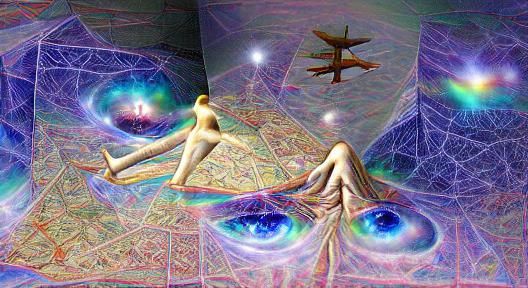 Ethereal Astral Being Between Dimensions