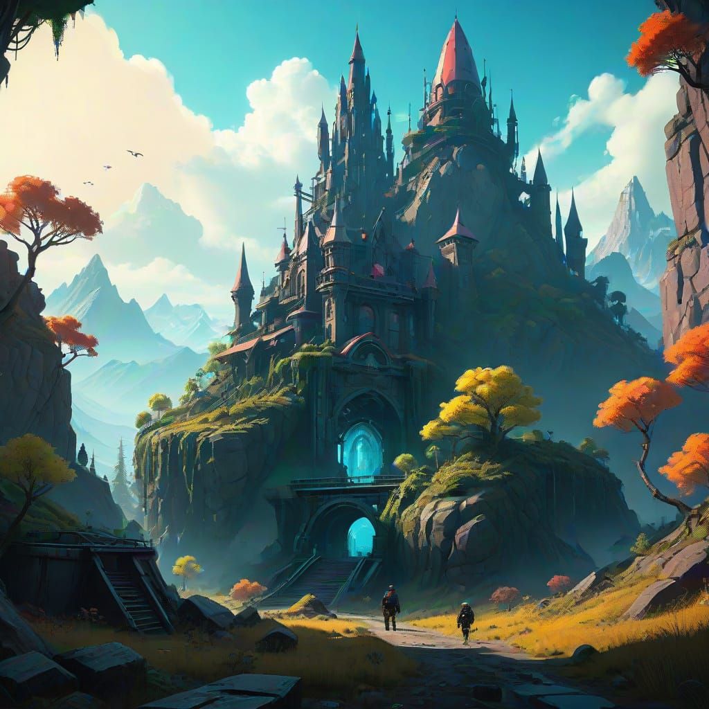 Mystical Fantasy Realm in Unreal Engine 5