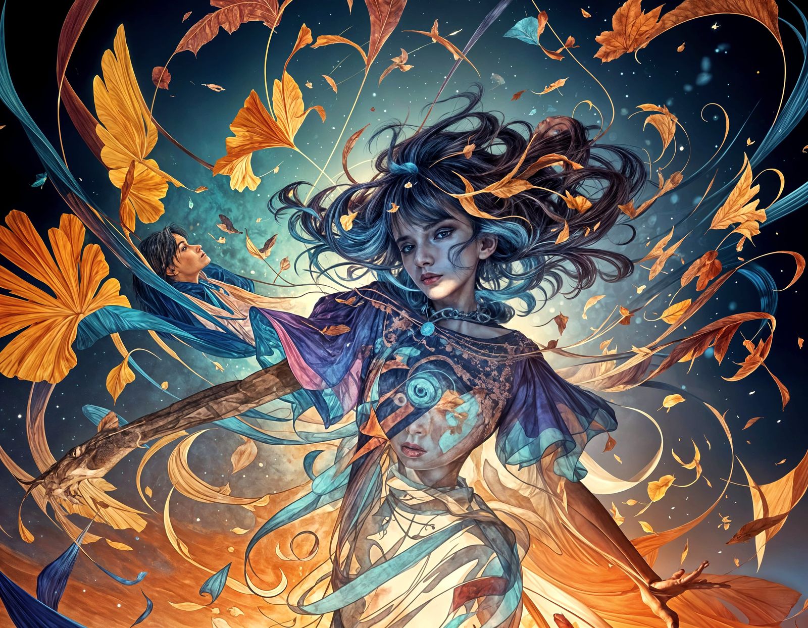 Abstract Farrago of Colors and Shapes