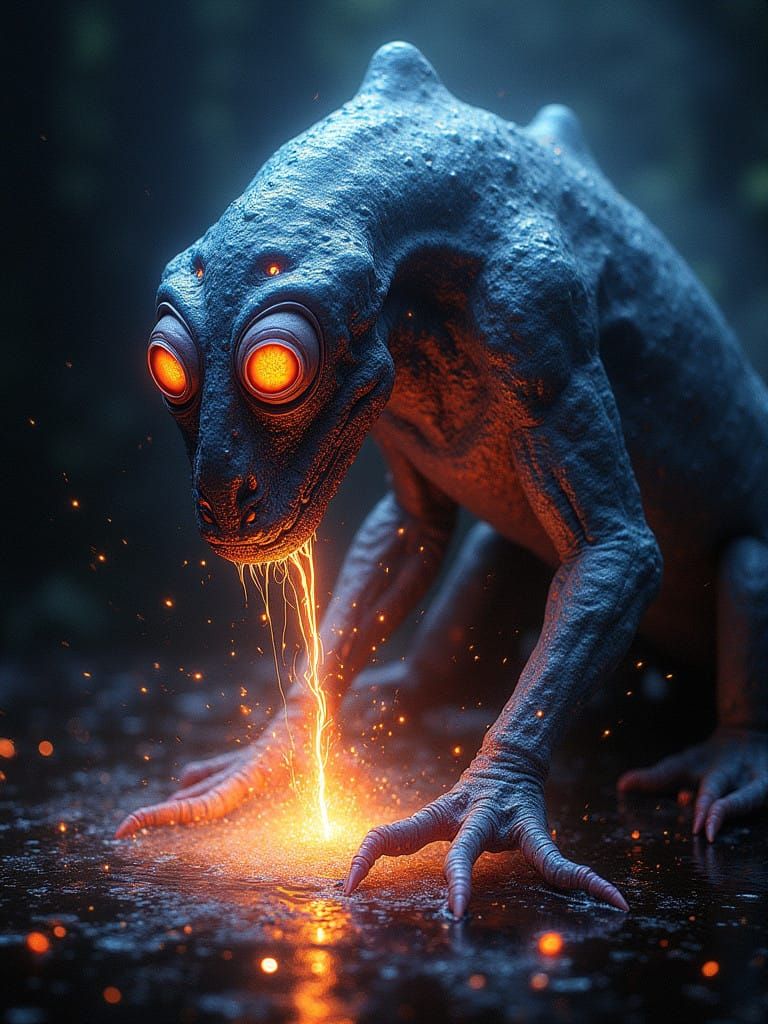 Theriomorph Zoomorphic Vandegraaff Light Bending