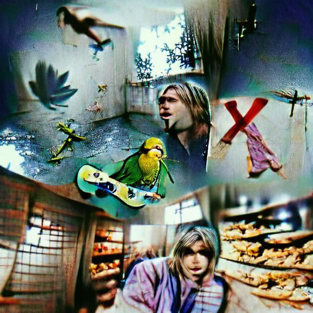 Polly Wants a Cracker: A Nirvana-Inspired Parrot