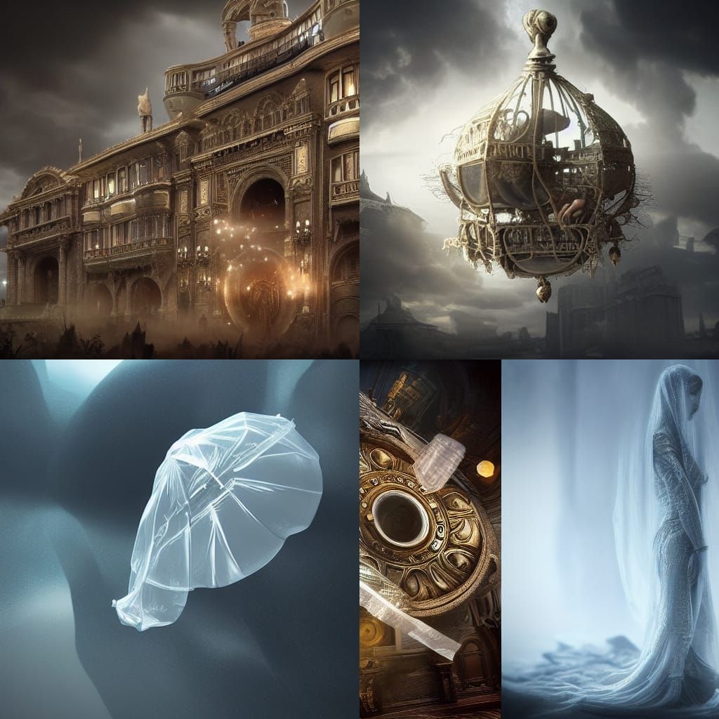 Dramatic Condom in Epic Cinematic Style