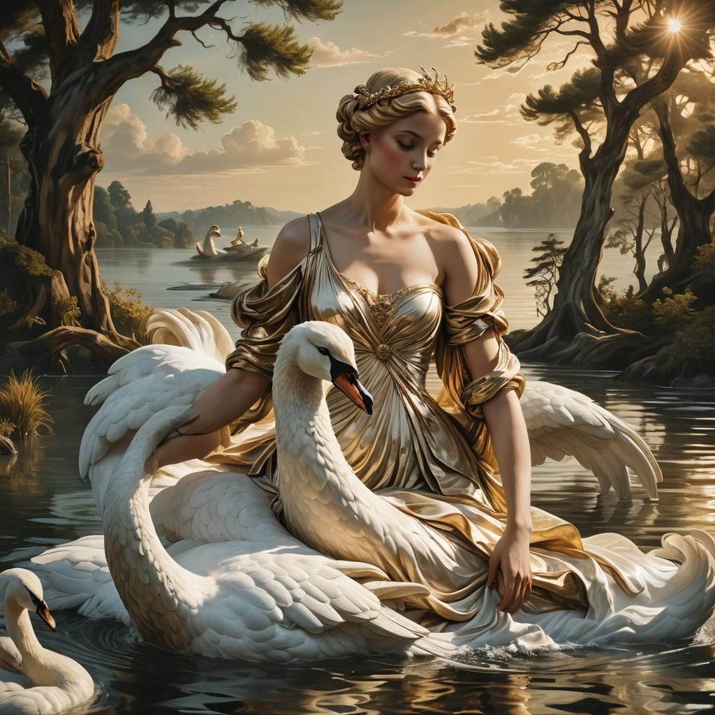 Leda and the Swan in Baroque Neoclassicism