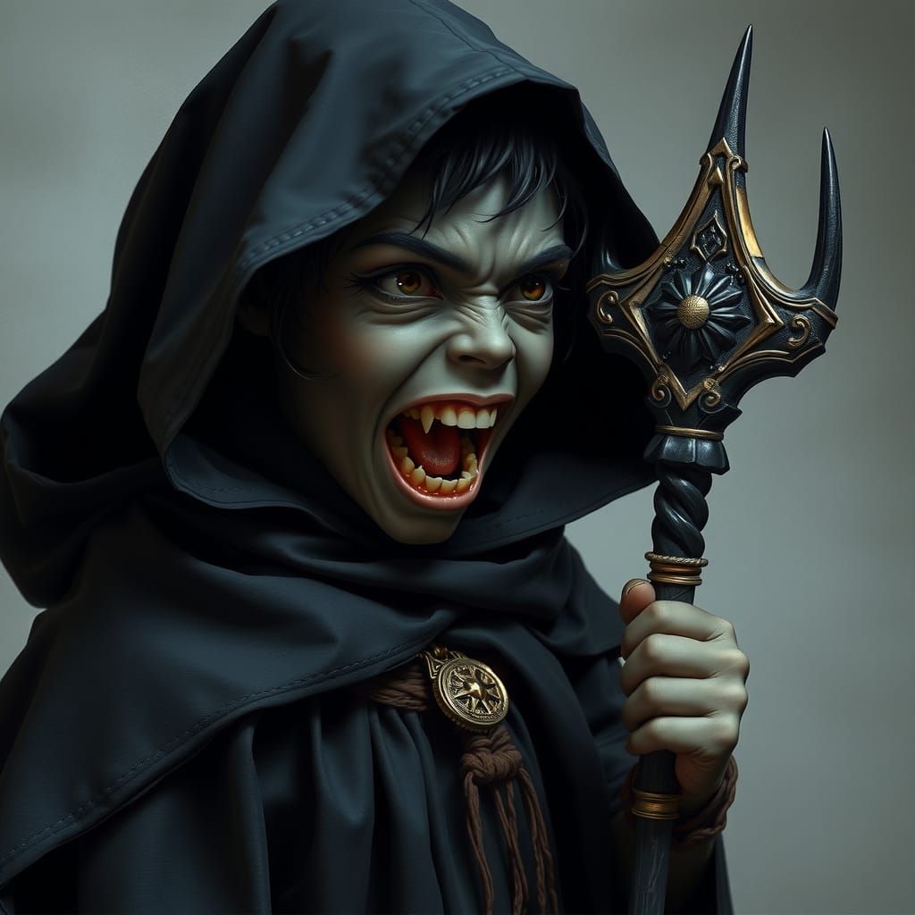 Dark Tooth Fairy on Magic Carpet