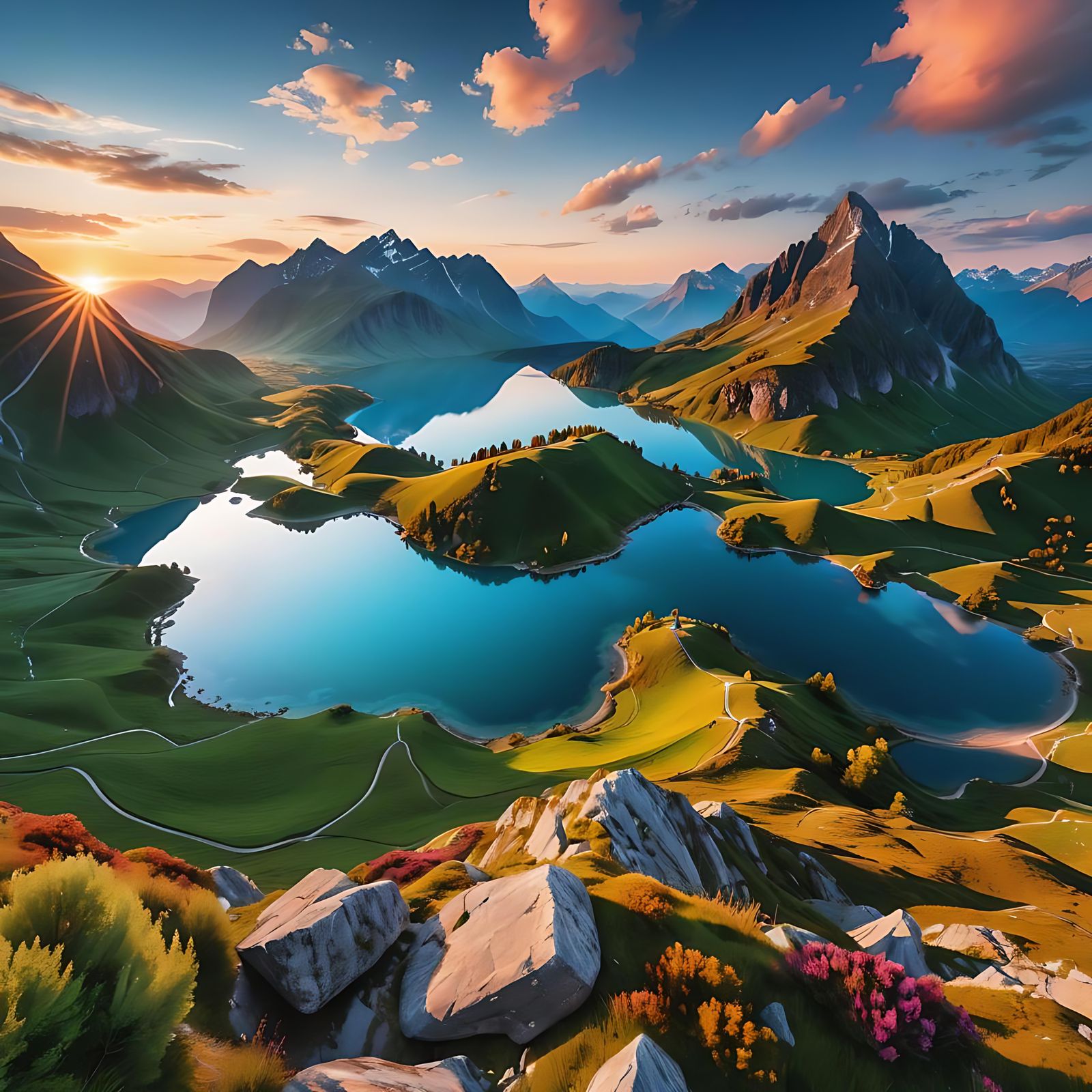 Vast Sprawling Landscape.