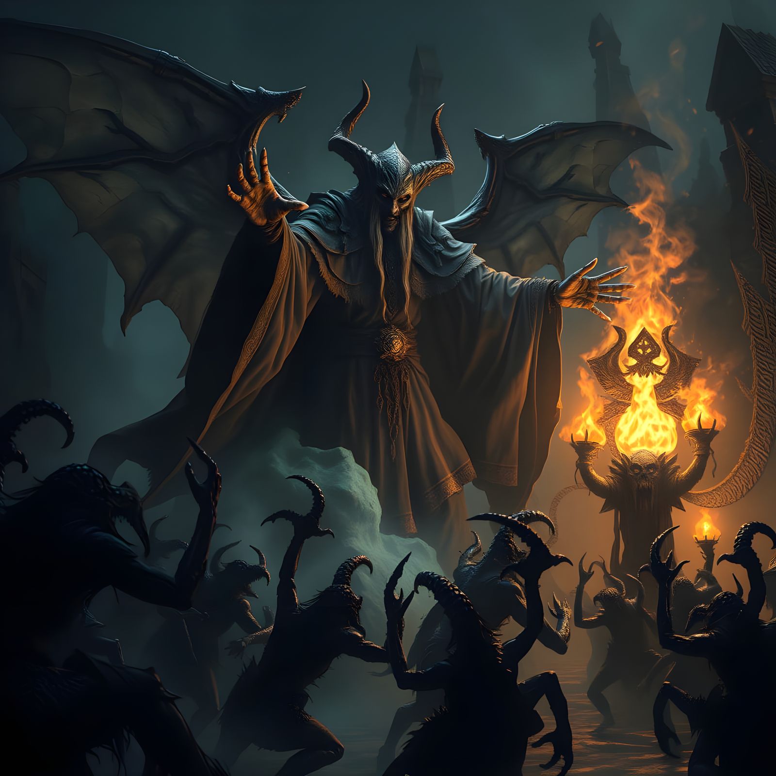 Elgar'nan's Darkspawn Totem in the Deep Roads