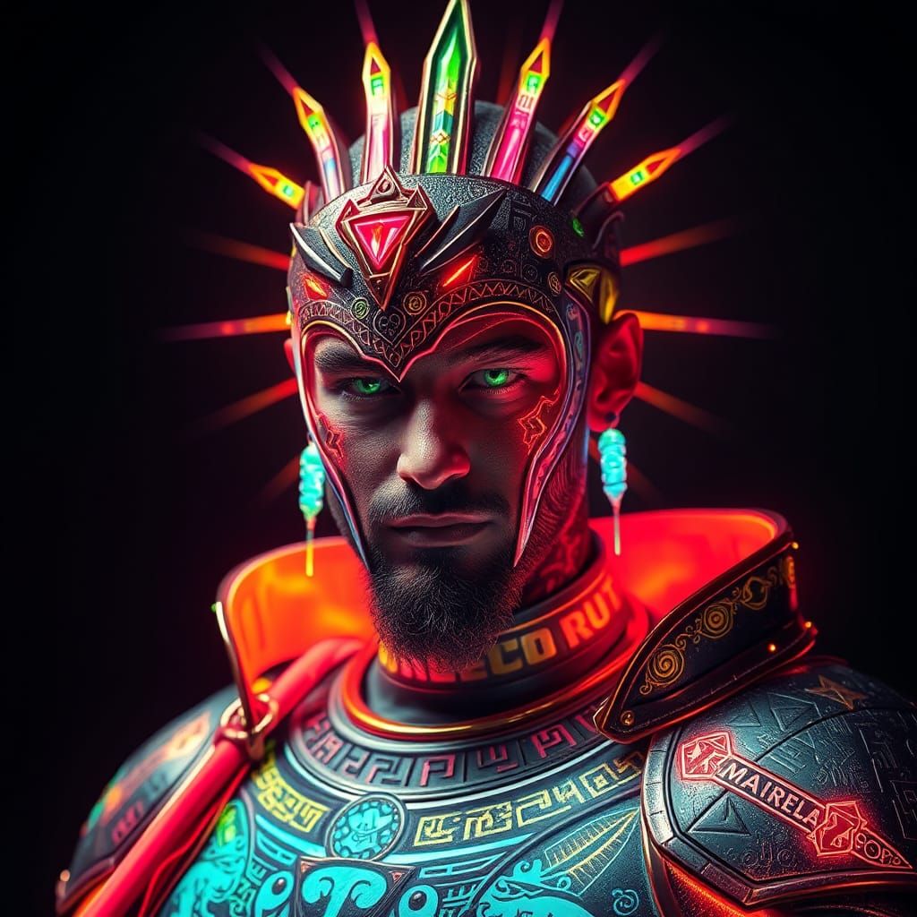 Radiant Warrior: Prismatic Light Armor