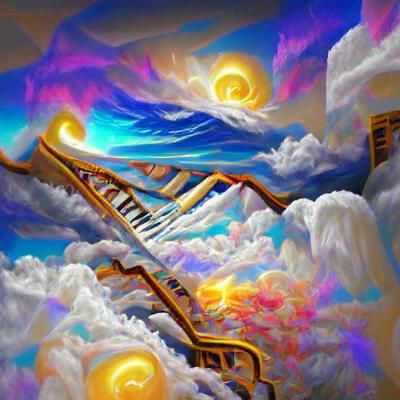 AI Image from Empty Prompt