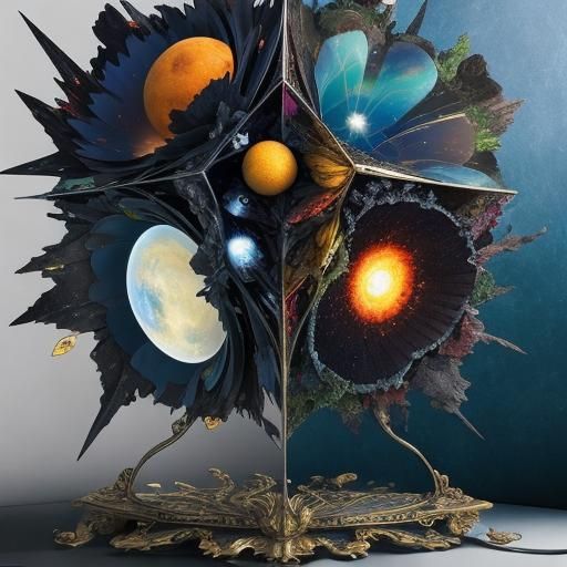 Surreal Multiverse: Spectral Galaxies and Broken Mirrors