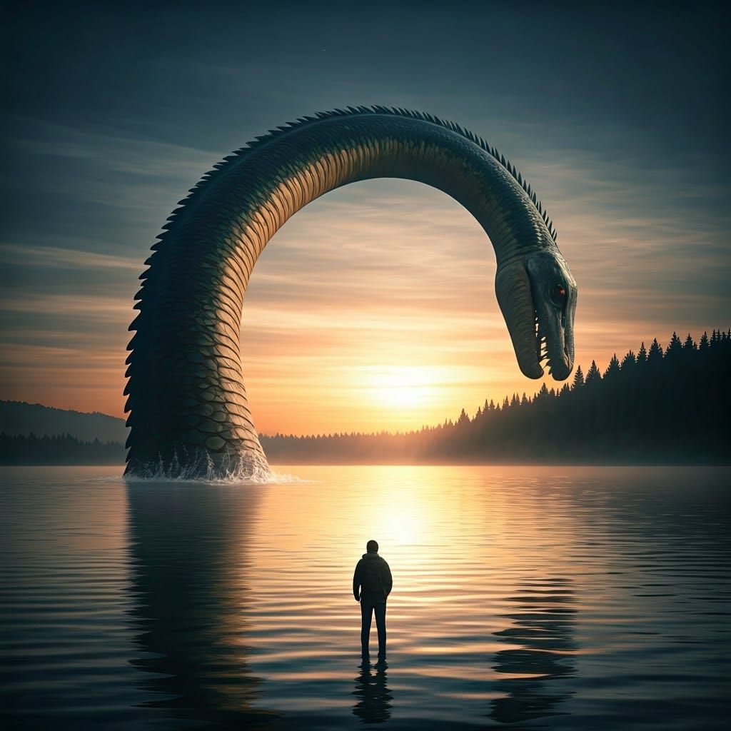 Loch Ness Monster Emerges in Dramatic Photo