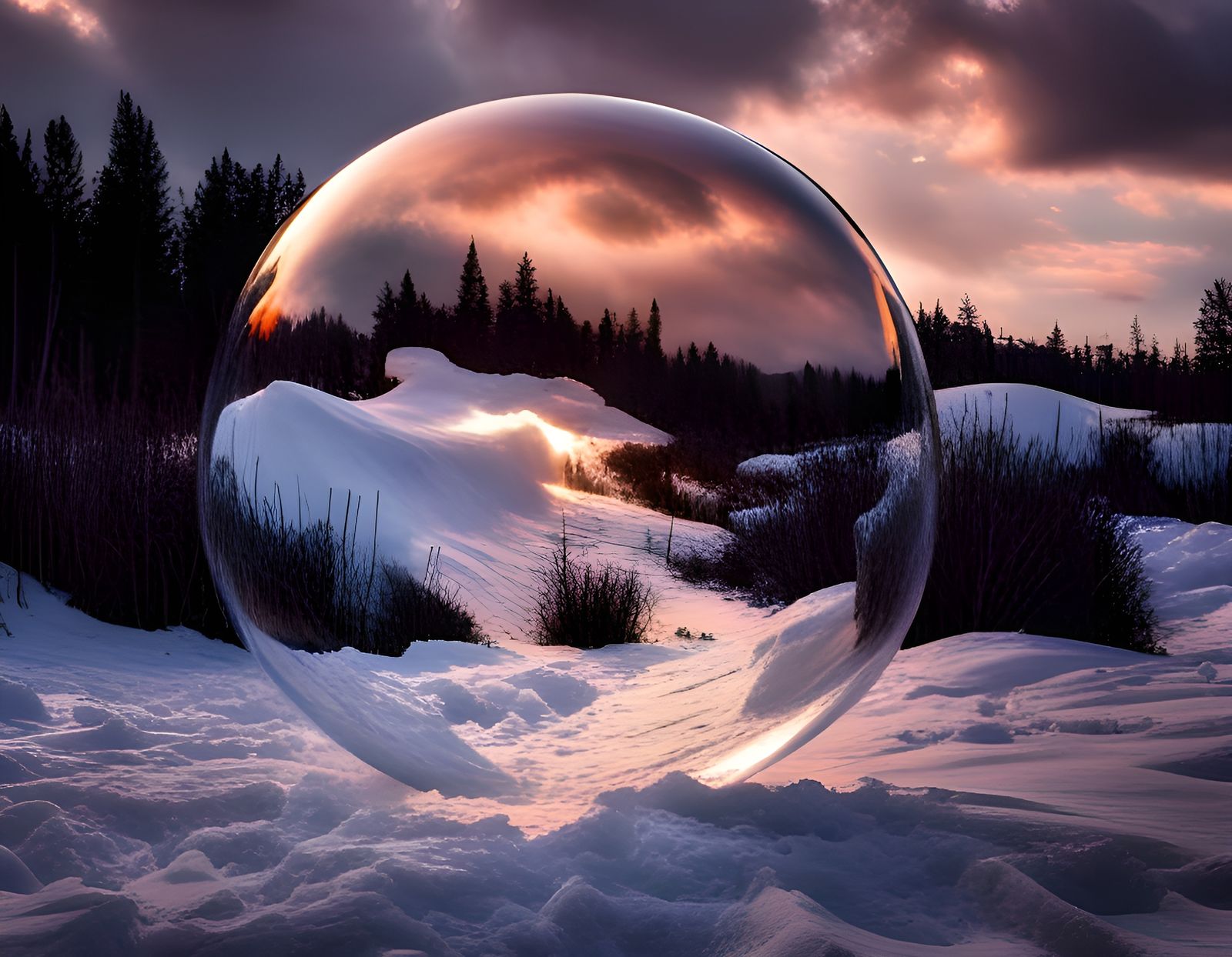 Crystal clear, what a view!