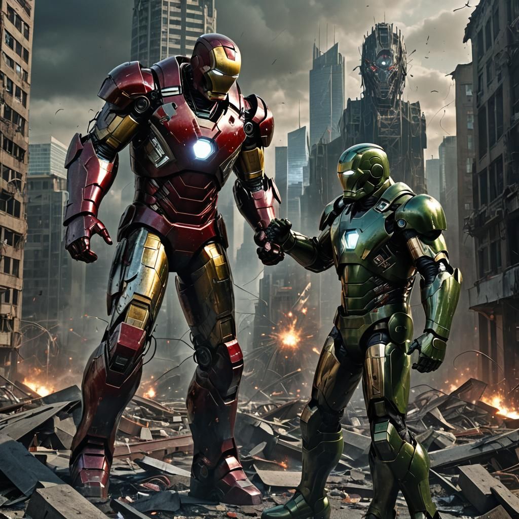 Epic Battle: Iron Man vs. Doctor Doom