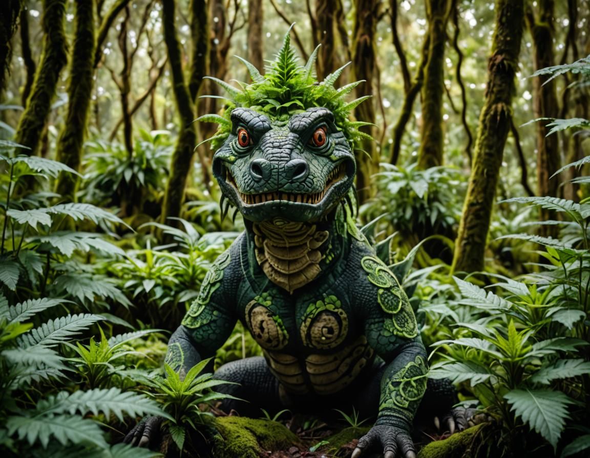 A Taniwha guarding his patch II