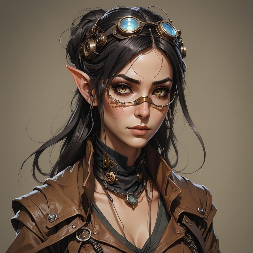 Steampunk elf 1 - Marion Sandmill