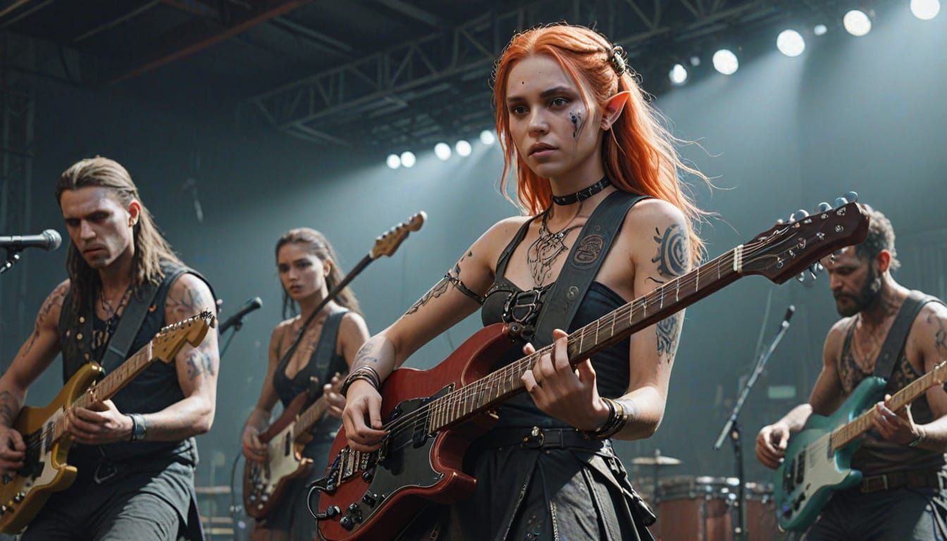 Sci-Fi Elven Band Rocks the Stage
