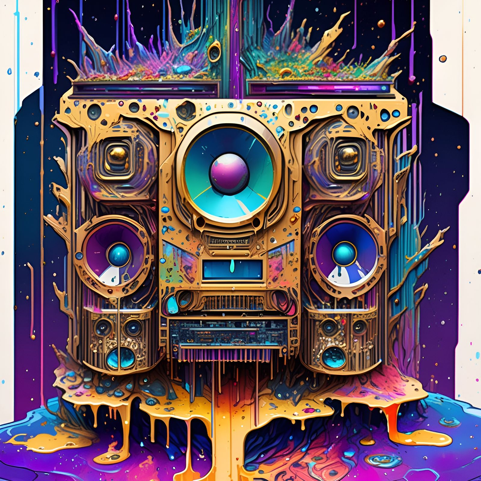 Gallery:  'Stereopunk by X' × SDXL 0.9 - 27jun23