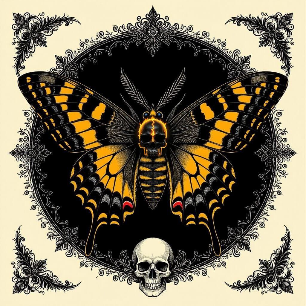 Death's-Head Hawkmoth
