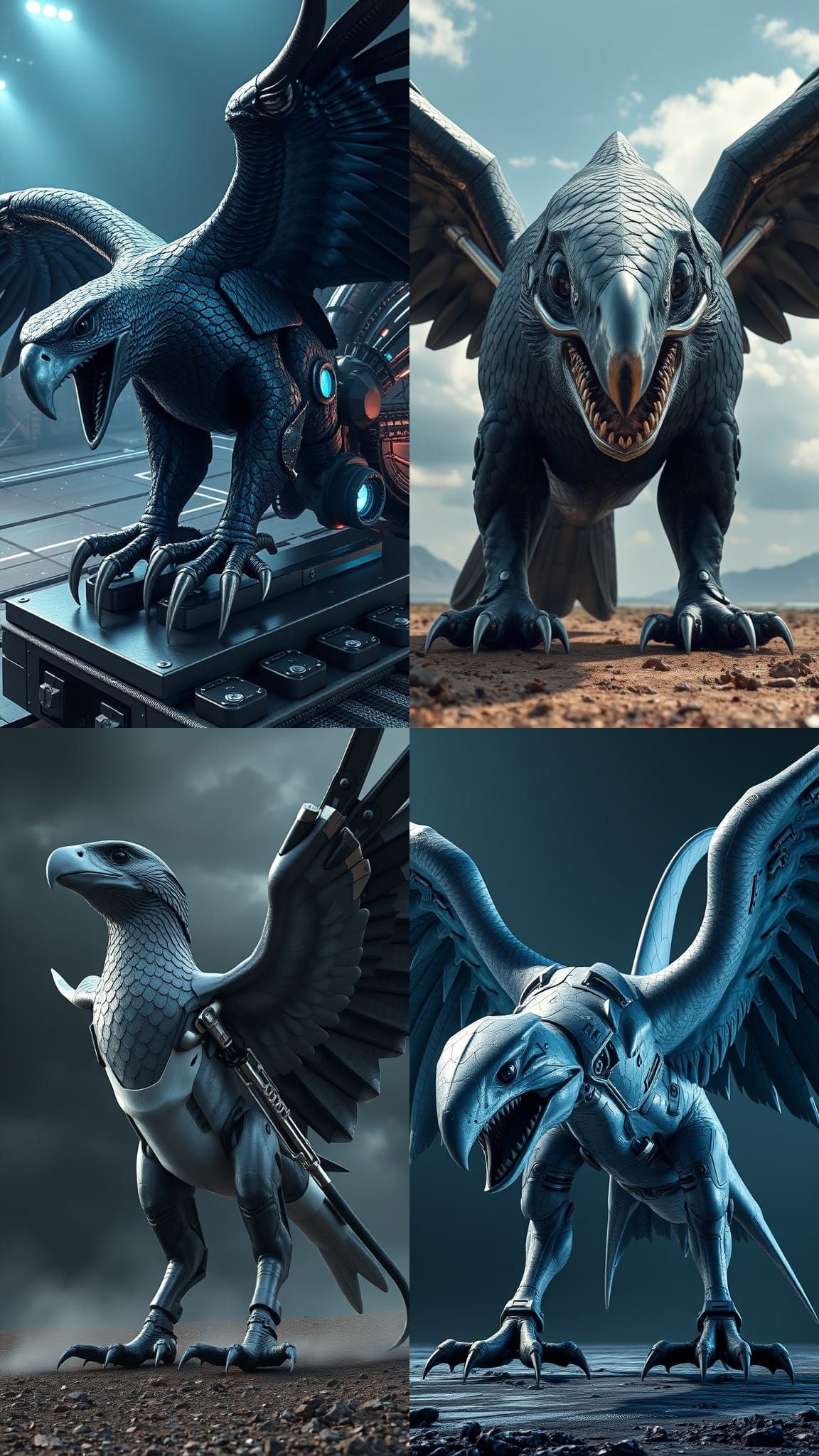 Eagle-Shark Hybrid: A Monstrous Apex Predator