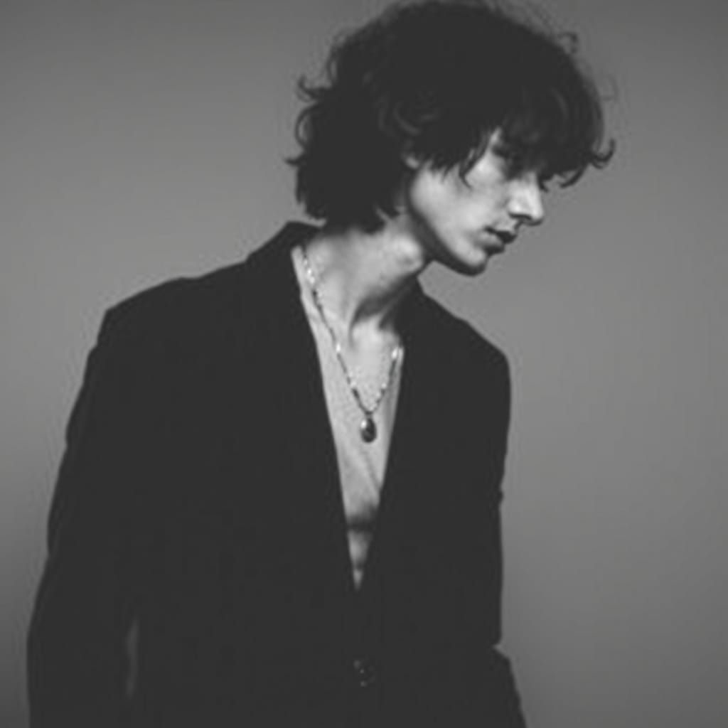 Simple AI Image of Sombr