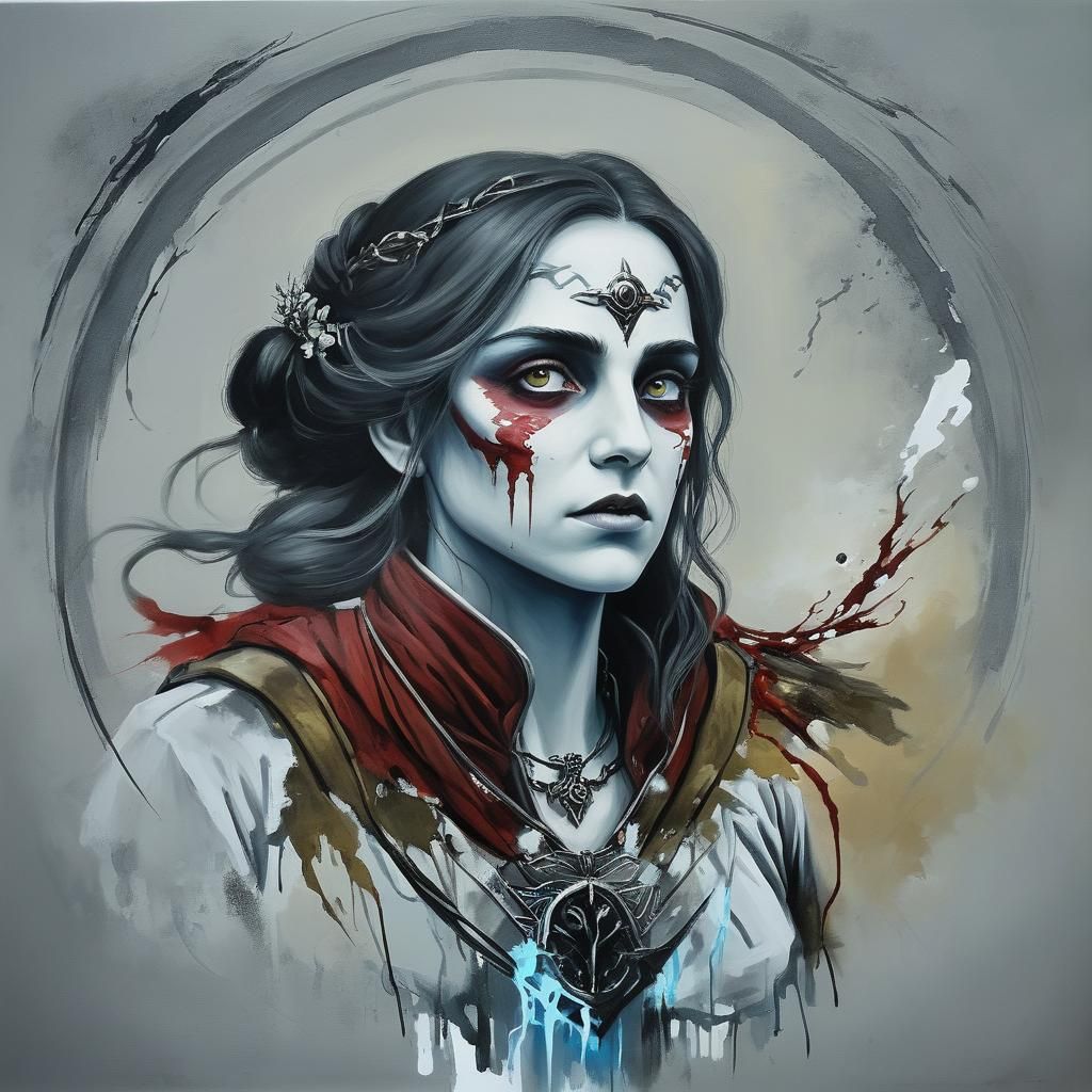 AI Painting Inspired by Character Name