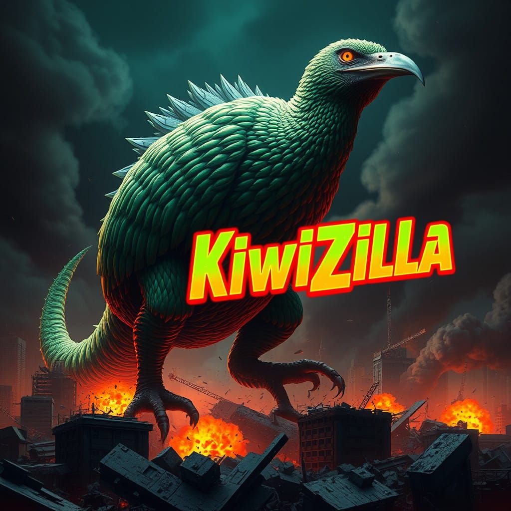 KiwiZilla: A Fearsome Kaiju Rises
